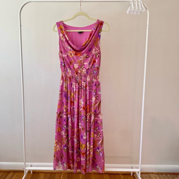 Maison Tara Dresses & Skirts - Floral Pink Maxi Dress